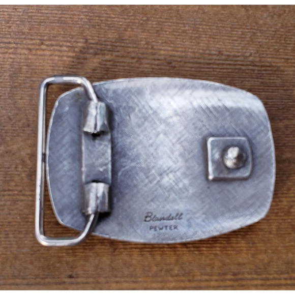 SOLD ☆Blaisdell HMS Bounty Ship Pewter Belt Buckle - Picture 5 of 5